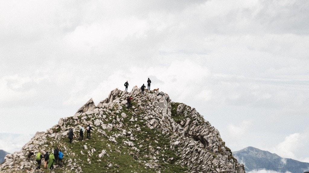 Vivac en la alta montaña